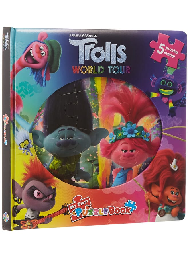 IAF Dreamworks World Tour My First Puzzle Book Multicolor [Hardcover] Publishing Inc. - Image 1