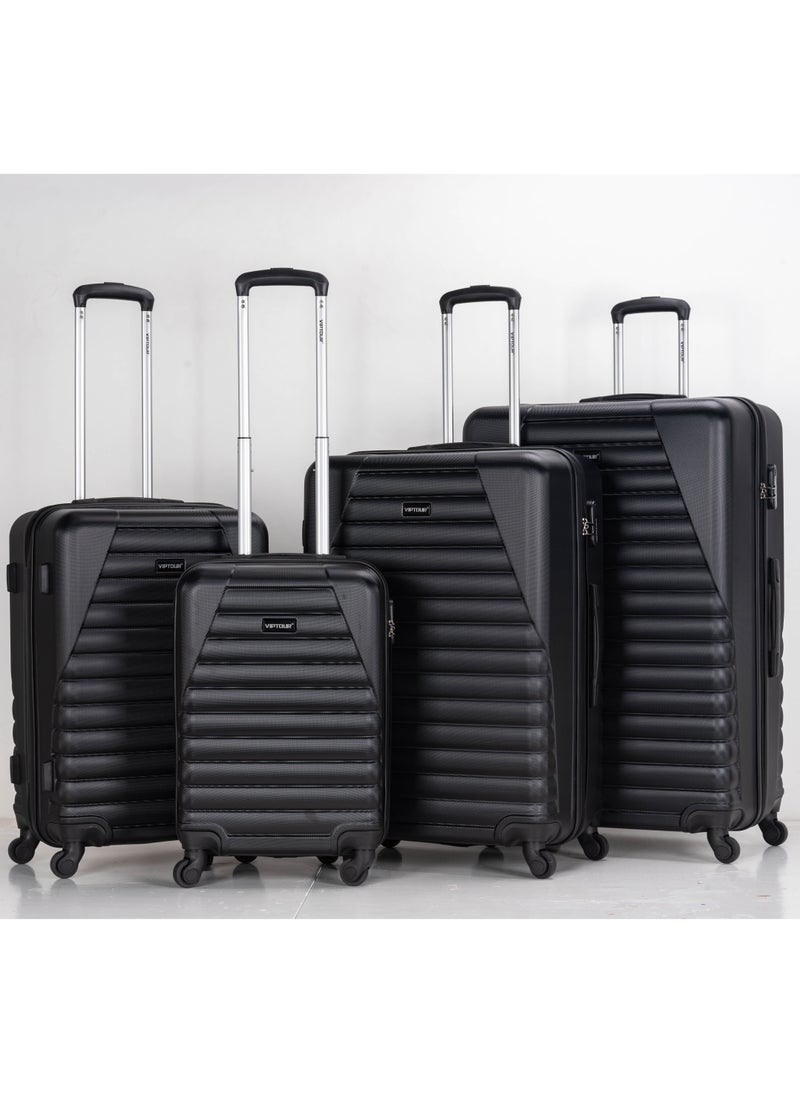 VIPTOUR - Luggage Set of 4 Pieces ABS Made with Spinner Wheels And Lockable System Luggage - Image 1