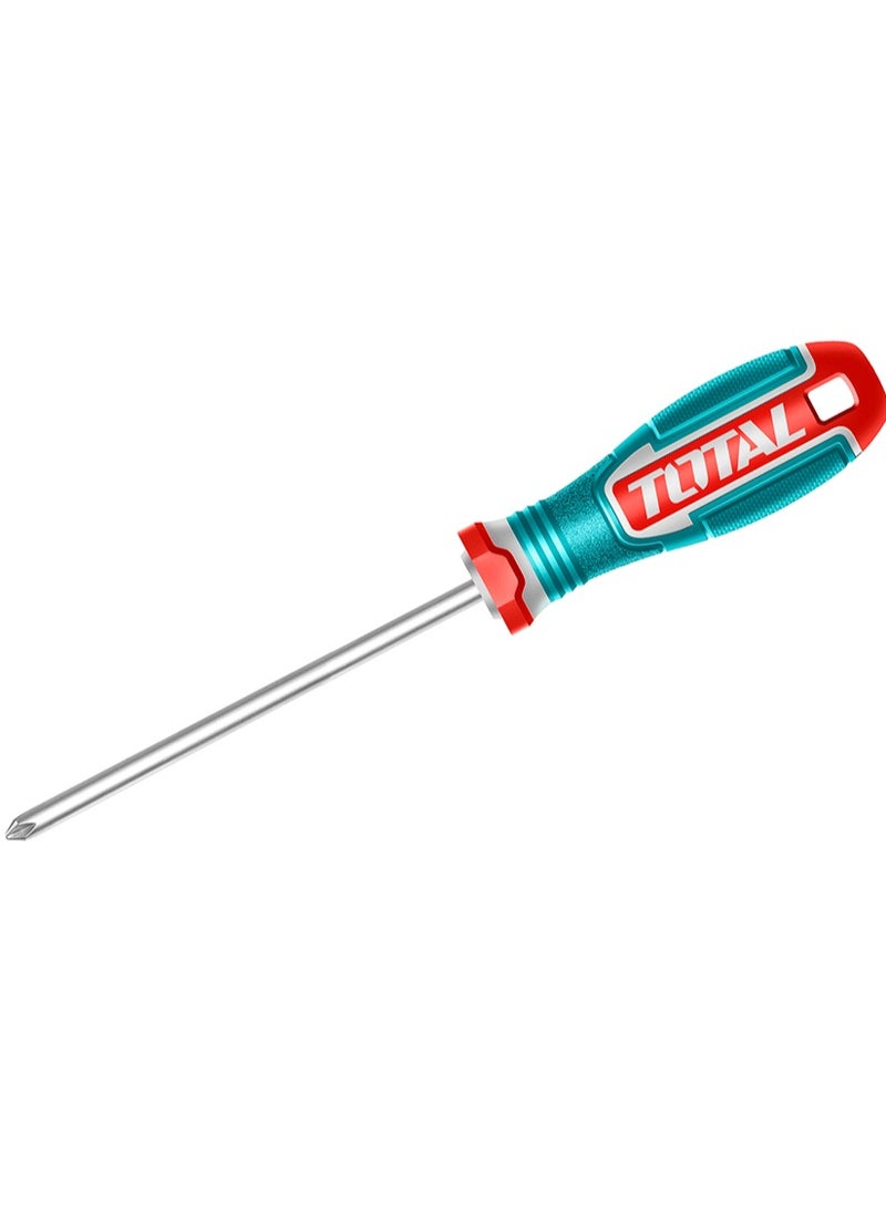 TOTAL Phillips ScrewDriver PH2Χ150mm TSDPH2150 - Image 1