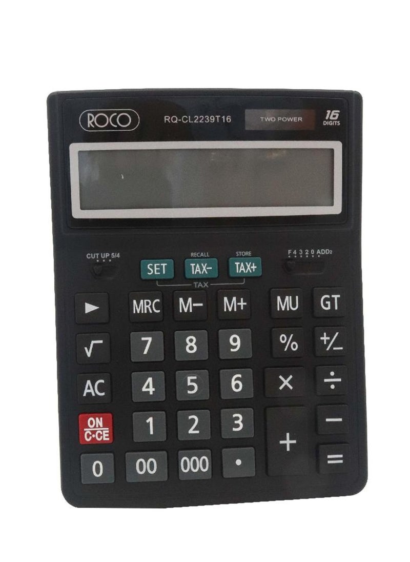 ROCO 16 Digit Desktop Calculator Multicolour  - Image 3