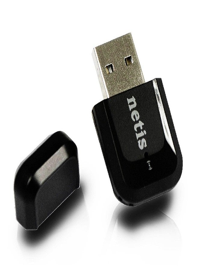 Netis WF2123 300 Mbps High-Speed Wireless N300 Mini USB Adapter for Windows, Mac OS, Linux | 2T2R MIMO Technology with 2.4GHz Range, 300 Mbps Nano - Image 1