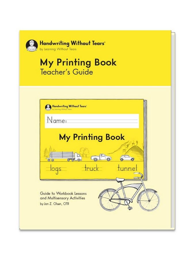 Handwriting Without Tears - 1St Grade Printing Bundle - Includes My Printing Book Student Workbook, Teacher'S Guide, Writing Journal B, Pencils For Small Hands - Image 1