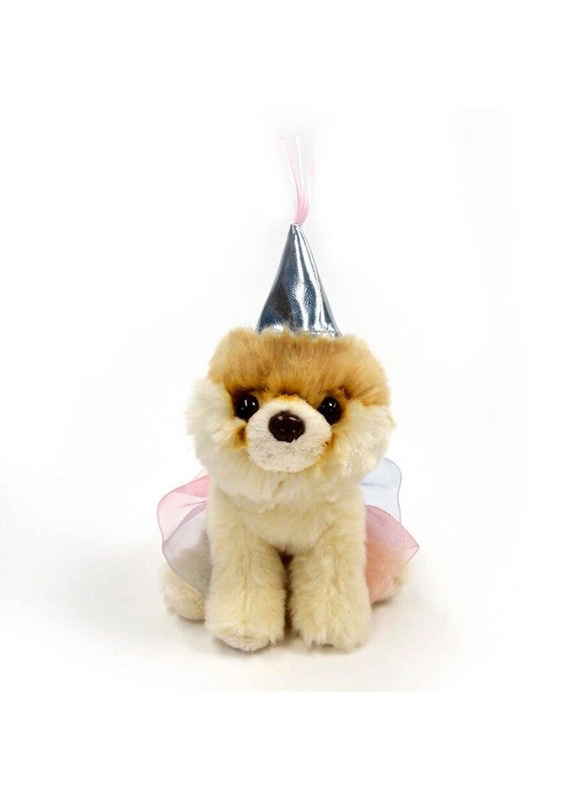 GUND World’S Cutest Dog Boo Itty Bitty Boo 046 Princess Stuffed Animal Plush 5" Ivory/Silver (4060864) - Image 3