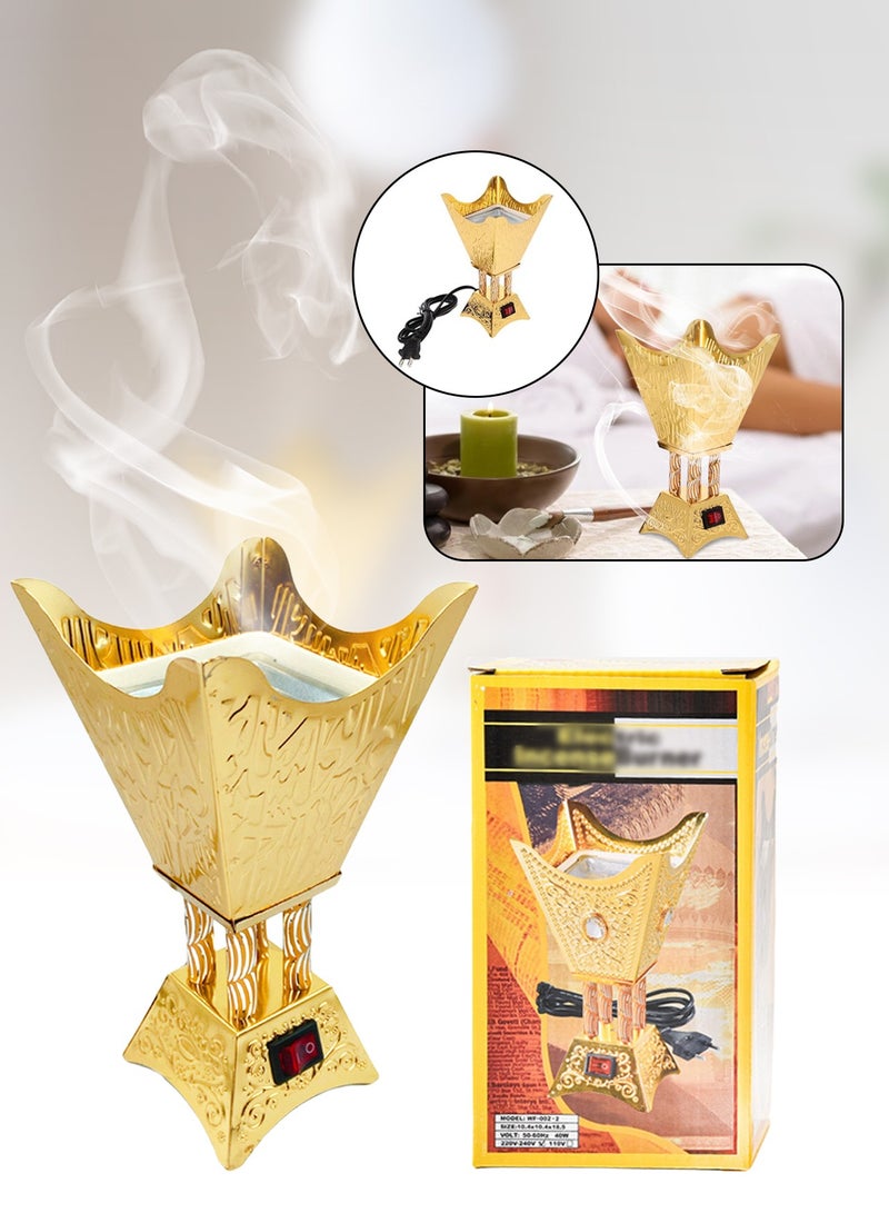 حامل عطري كهربائي فاخر بتصميم فاخر لتعطير المنزل والمكتب - Image 1