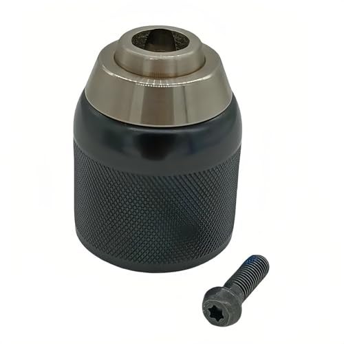 KIMGU N196034 Chuck Keyless N442696 with N092854 1/4"-28 Left Hand Chuck Screw Replace for DeWALT DCD797 DCD792 DCD791 DCD790 DCD796 DCD795 Cordless Compact 1/2-Inch (13mm) Drill - Image 2
