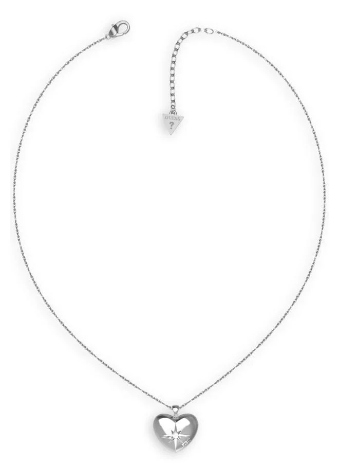 GUESS Heart Charm Necklace
