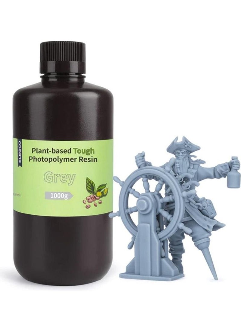 ELEGOO - Plant-Based Resin Grey 1 kg - Image 1