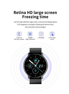 Furtey Smart Watch for Men Women Smartwatch for Android and iOS Phones Waterproof Blue  - Image 3