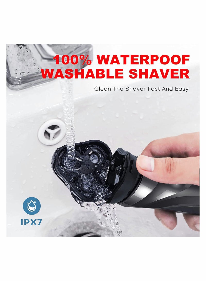 XiuWoo Electric Razor for Women 3 in 1 Womens Shaver Leg Hair Wet and Dry Rechargeable Body Removal Arm Underarm Area USB Painless - Image 4