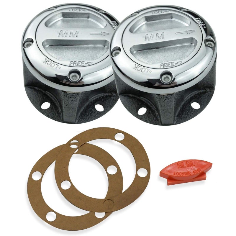 Mile Marker 470 Premium Locking Hubs fits 1980 1986 CJ Universal Take Control Customize Your Ride Upgrade Your Vehicle