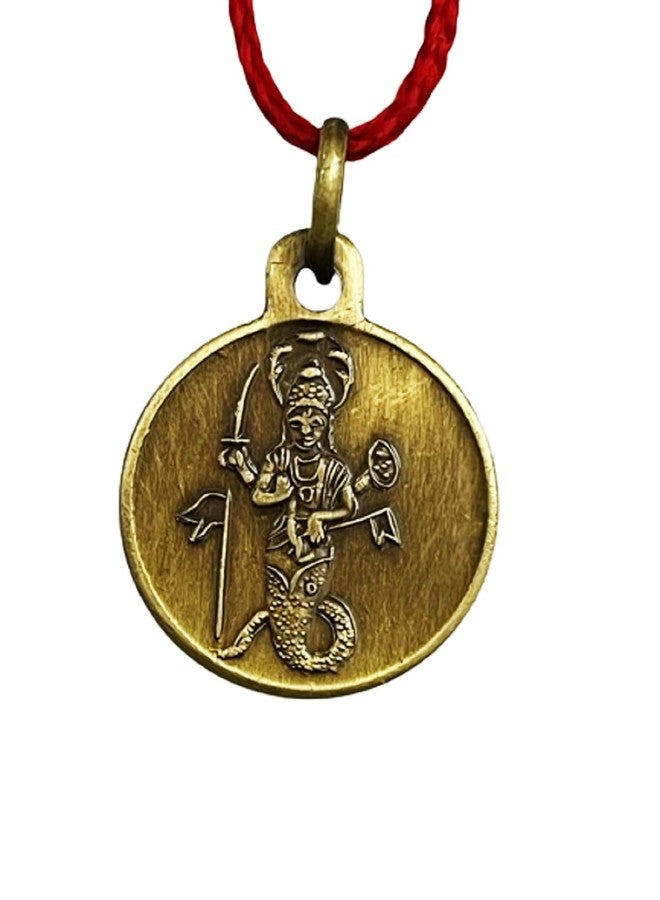 numeroastro Shri Ketu Yantra Locket | Pendant In Pure Brass (Oxidized Finish) (7 Grams Approx) (1 Pc) - Image 3