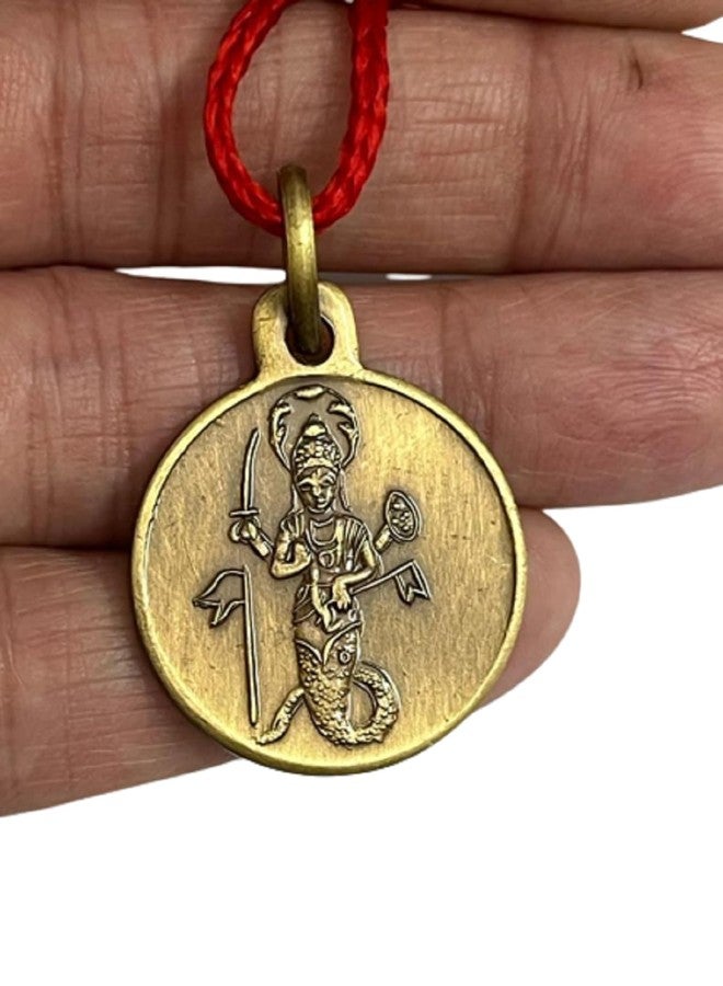 numeroastro Shri Ketu Yantra Locket | Pendant In Pure Brass (Oxidized Finish) (7 Grams Approx) (1 Pc) - Image 4