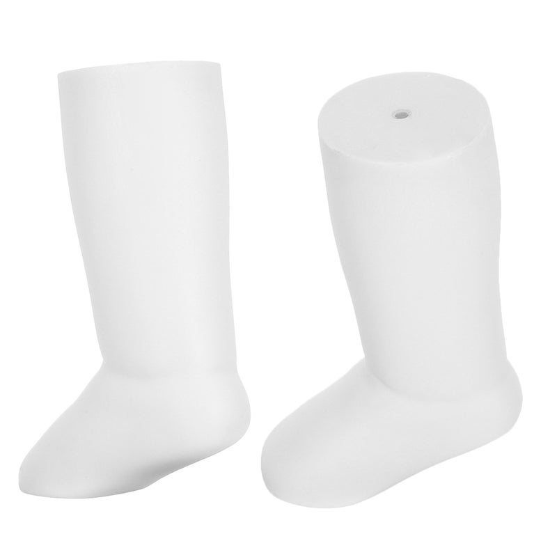 4 pcs Mannequin Foot Models For Displaying Ankle Bracelet And Foot Jewelry In Shops And Homes White Sock Display Foot Mannequin For Socks And Shoes - Image 5