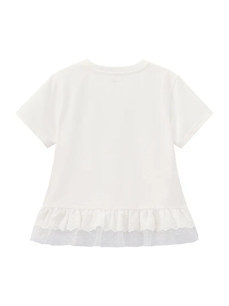 Balabala  Kids Girls Round v-neck short-sleeved T-shirt for Women | Best Price UAE