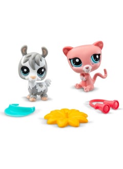 Littlest Pet Shop Lps Minis Alpaca and Mouse 2 Piece Figure Set  - Image 2