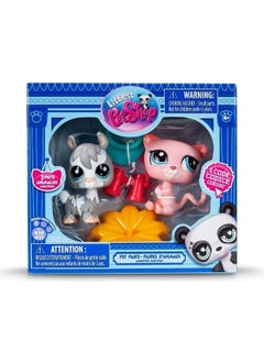 Littlest Pet Shop Lps Minis Alpaca and Mouse 2 Piece Figure Set  - Image 3