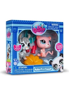 Littlest Pet Shop Lps Minis Alpaca and Mouse 2 Piece Figure Set  - Image 5