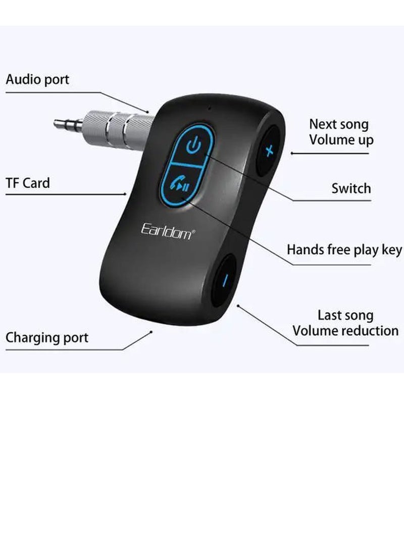 Earldom 3 in 1 wireless music receiver With TF slot plug and play HD audio playback - Image 3