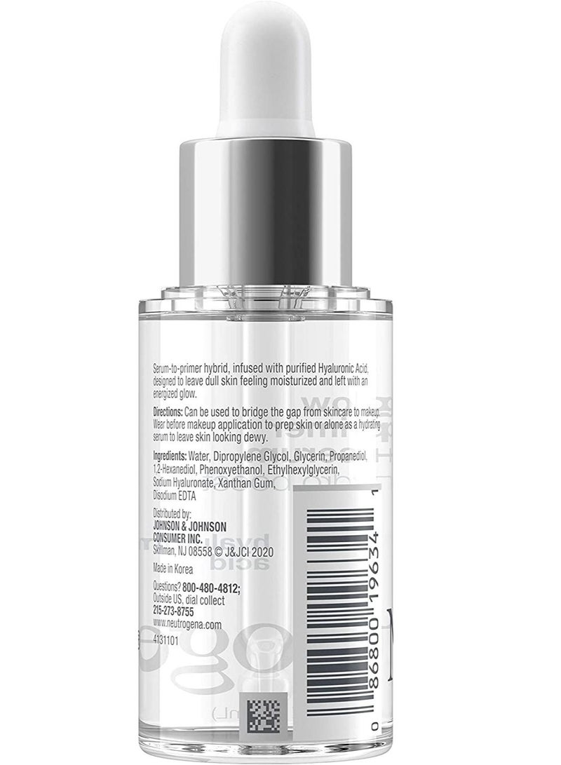 Neutrogena Neutrogena Hydro Boost Glow Booster Primer And Serum, 1 oz - Image 2