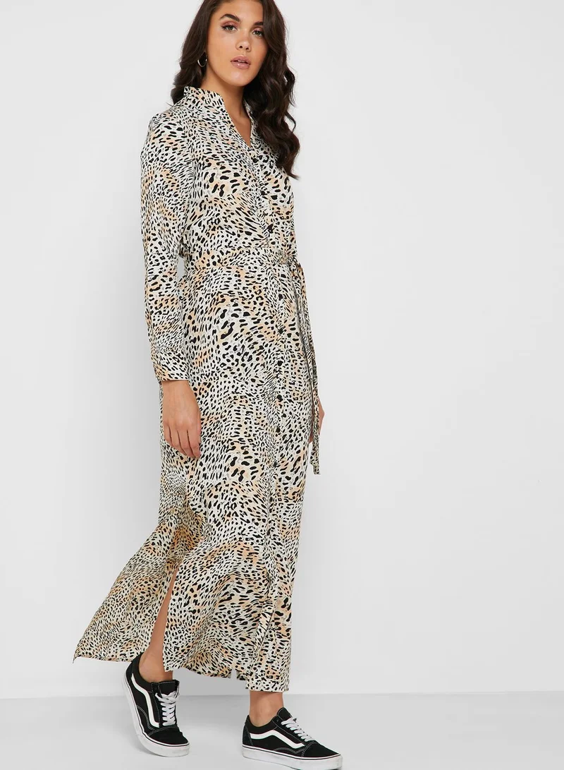 DOROTHY PERKINS Animal Print Maxi Dress