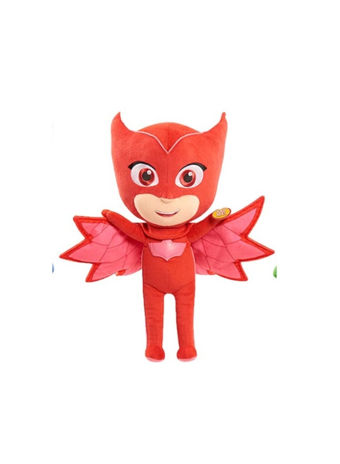Premium Owlette Plush Toy – PJ Masks Red Hero Soft Cuddly Figure - Image 1