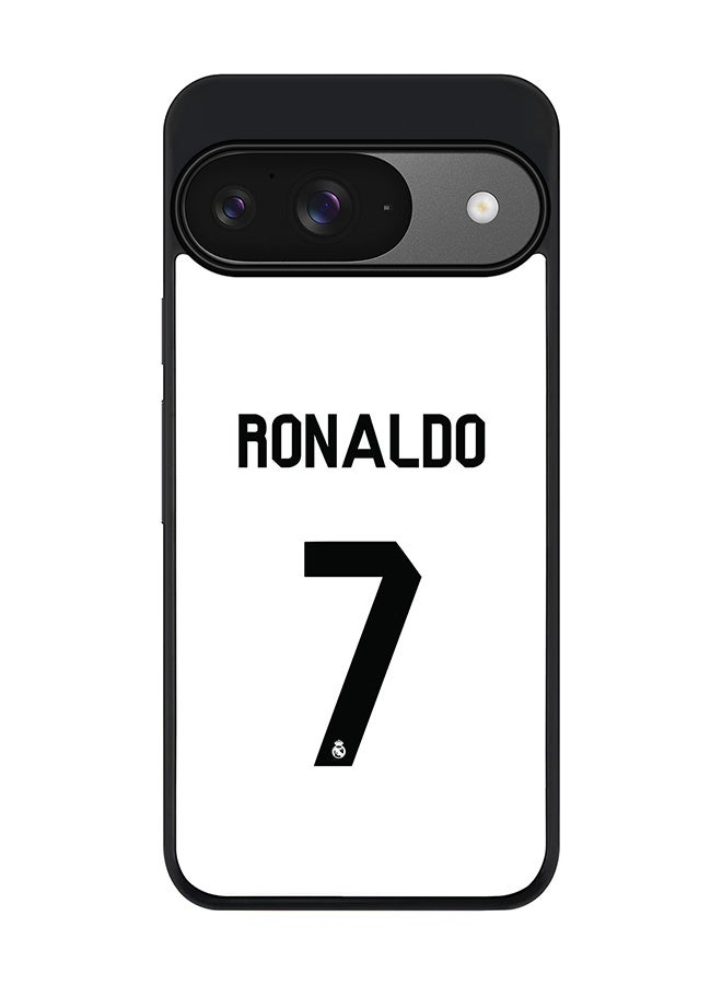 Stylizedd For Google Pixel 9 Case,Slim fit Camera Protection, Shockproof Thin Phone cover - Ronaldo Real Jersey - Image 1