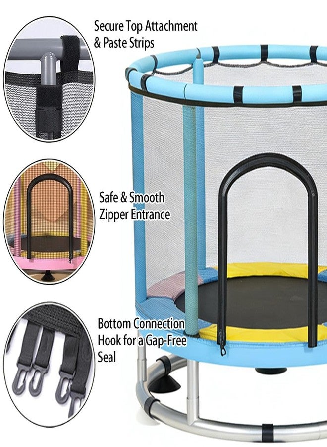 BIWKONI Trampoline Safety Net, 48" 55" 60" Trampoline Replacement Net Accessories, Tear Resistant Kids Protective Fences,55" 140cm - Image 2