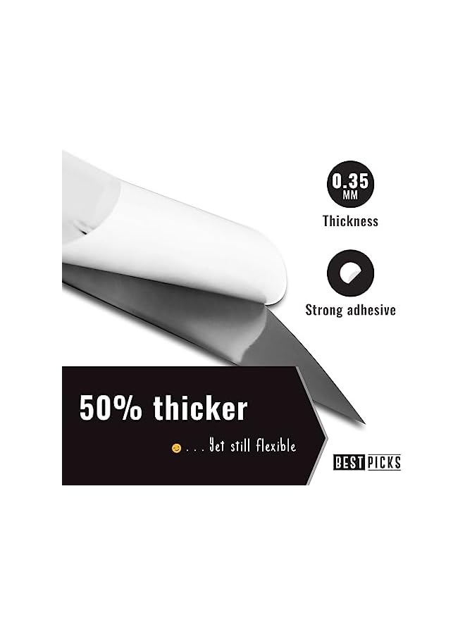 BESTPICKS Adhesive Magnetic Sheets, 4 x 6 Inches, 10 Pack, Magnetic Sheets with Adhesive Backing, Magnetic Sheets, Flexible Magnetic Sheet, Picture Magnets, Cuttable Magnetic Sheets - Image 4