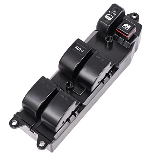 LCWRGS مفتاح نافذة الطاقة الرئيسي LCWRGS متوافق مع كامري 1997 1998 1999 2000 2001، كورولا 1998 1999 2000 2001 2002، أفالون 1998 1999، 84820-AA011 - Image 1