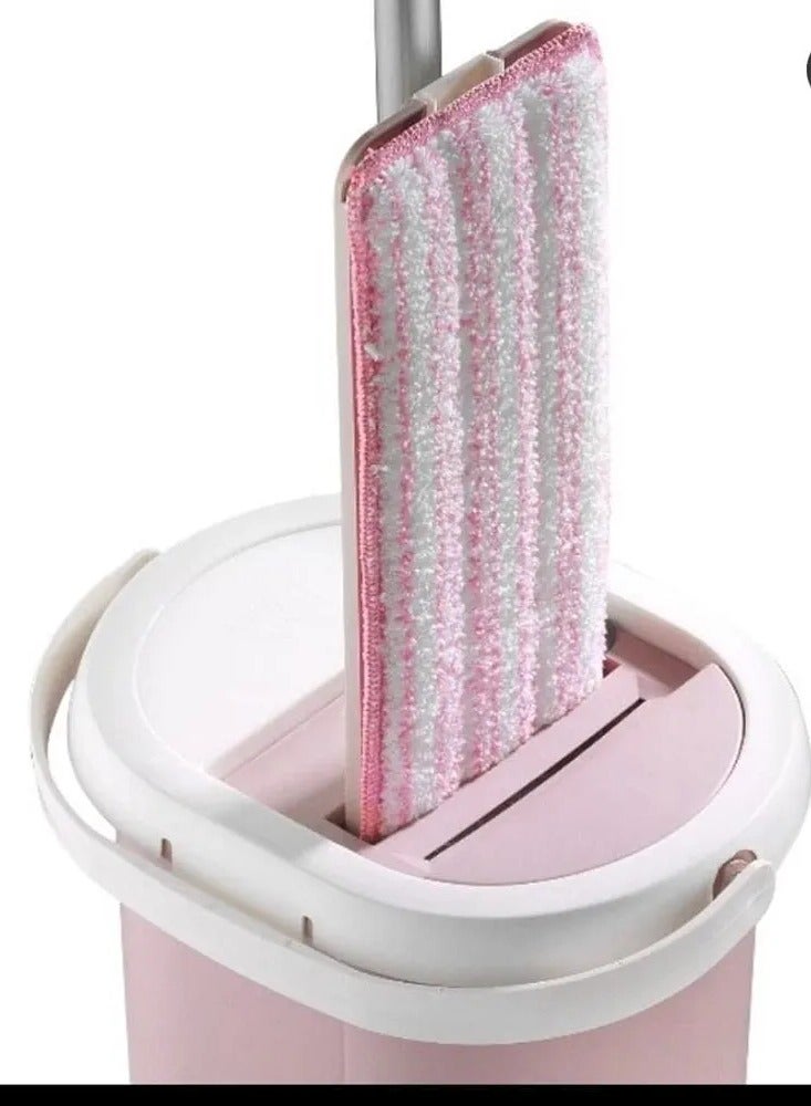 vip ahmet VIP Ahmet Self-Cleaning Mop System with Dual Chamber Bucket, Wash and Dry Function, Cafe Color, 100% Clean Water Technology, Made In Turkey  - Image 2