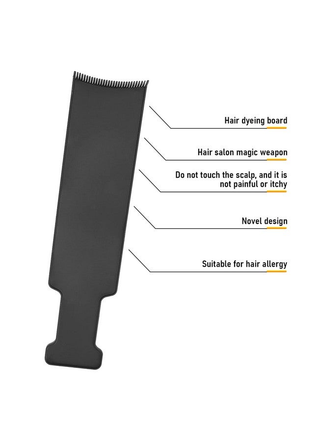 plplaaoo Highlight Boardbalayage Board With Teethcoo Board For Highlightsprofessional Hair Color Barber Shop Hair Dye Color Board Diy Hairdressing Hair Color Board - Image 3
