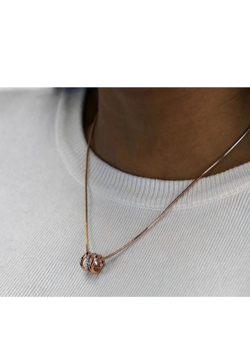 BUCKLEY LONDON - Bayswater Pendant Rose Gold - Image 1