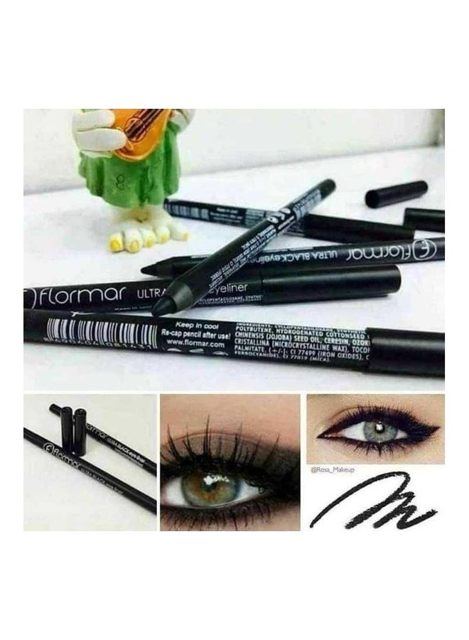 flormar Waterproof Kohl Pencil Black - Image 2