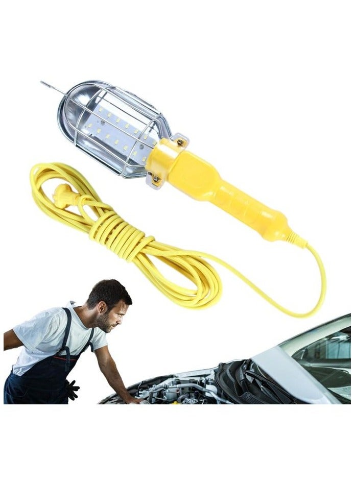 Heavy-Duty Portable Industrial Grade LED Hand Lamp with Hook - Image 3