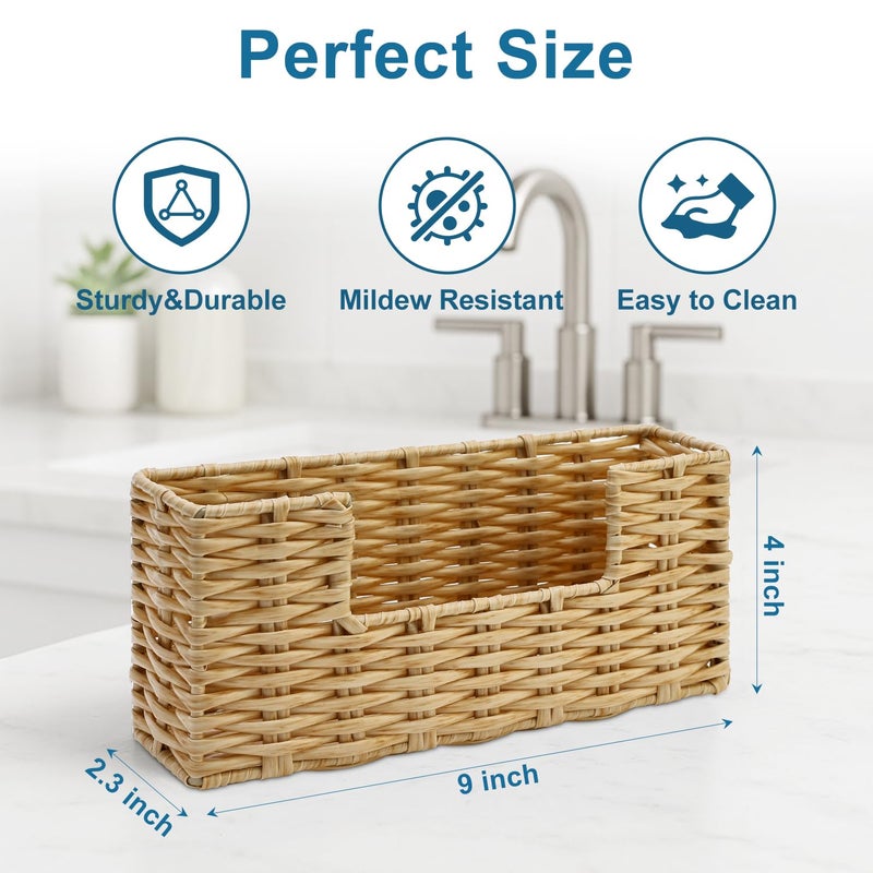 Ayiaren Paper Guest Towel Holder for Bathroom Napkin Holders Disposable Hand Face Towel Stand Modern Vertical Napkin Dispenser Holder Tray for Kitchen Table Tissue Holders Guest Bathroom Decor Essentials - Image 5