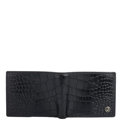 Da Milano Leather RFID Wallet for Men with Multicard Slot - Black - Image 5