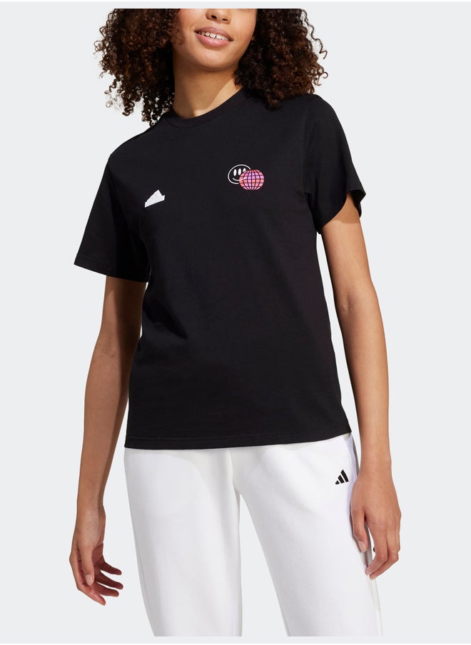 Adidas - House Of Tiro Summer Graphic T-Shirt - Image 1