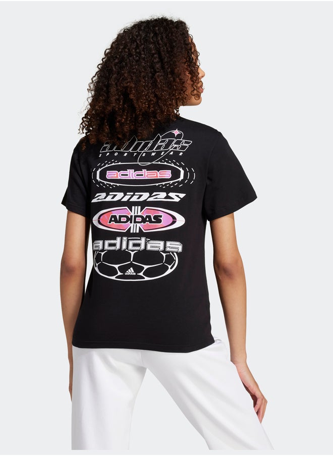Adidas - House Of Tiro Summer Graphic T-Shirt - Image 1