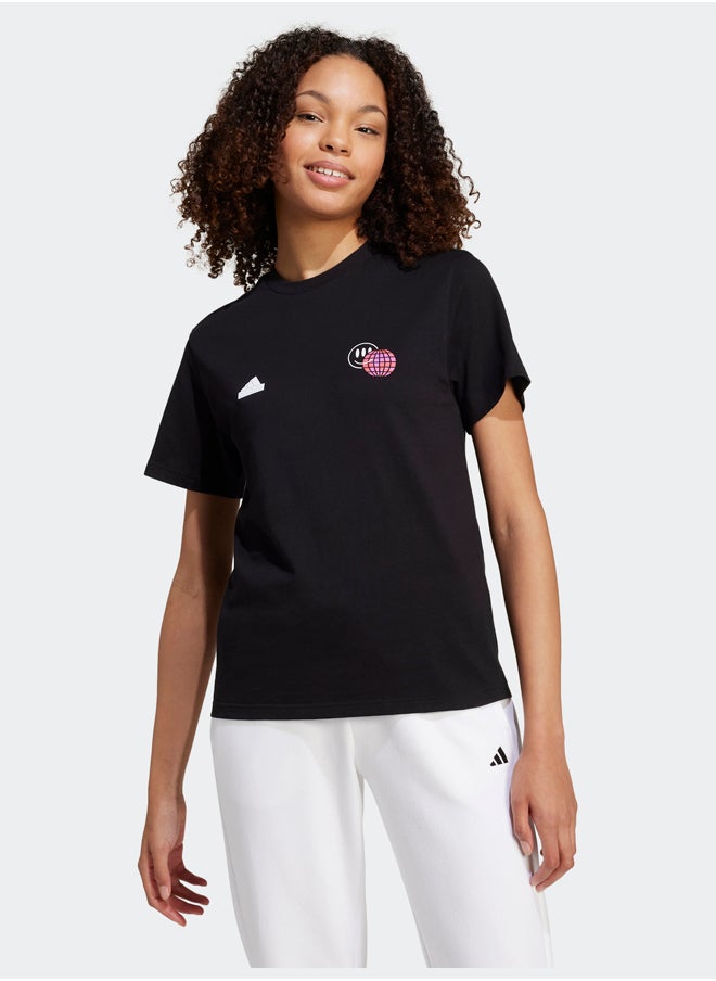 Adidas - House Of Tiro Summer Graphic T-Shirt - Image 1