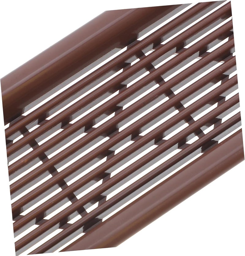 Lurrose 4pcs Furniture Grille Cover Plastic Ventilation Panel Air Circulation for Closet and Shoe Cabinets Easy Installation for - Image 3