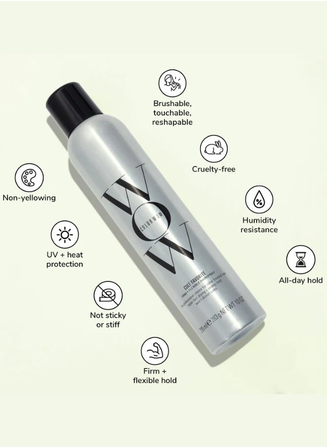Color Wow Cult Favourite Firm + Flexible Hairspray 295ml  - Image 2