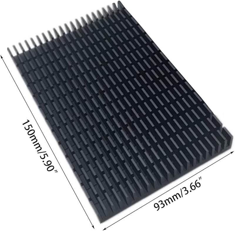 Aluminum GPU Backplate Cooler for RTX 3080 3090 Graphics Card VRAM 150x93x15mm - Image 4