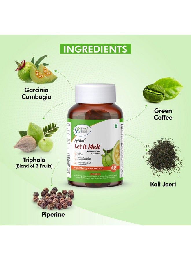 FYTIKA أقراص إدارة الوزن من فيتيكا للرعاية الصحية | غارسينيا كامبوجيا، قهوة خضراء، تريهالا، كالي جيري | دعم الوزن الصحي | أقراص للرجال والنساء (60 قرص) - Image 5