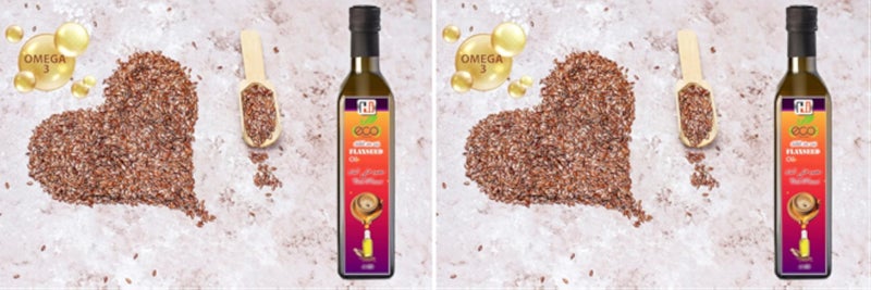 Eco Healthy - Flaxseeds Oil - 250 ml (Pack of 2)