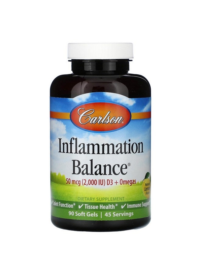 Carlson Labs Inflammation Balance Multi Nutrients, 90 Softgels - Image 1