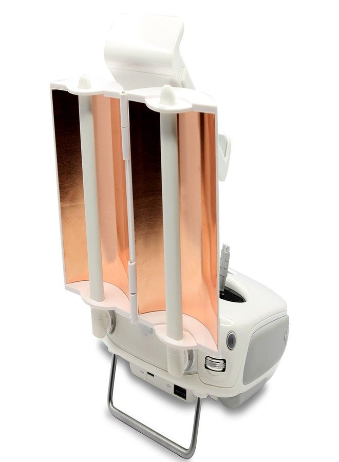 SSE Copper Parabolic Antenna Range Booster for DJI Phantom 4 PRO, Phantom 4, Phantom 3 Professional, Phantom 3 Advanced, Phantom 3 4K, Inspire 1, Inspire 2 Controller Transmitter Signal - Image 1