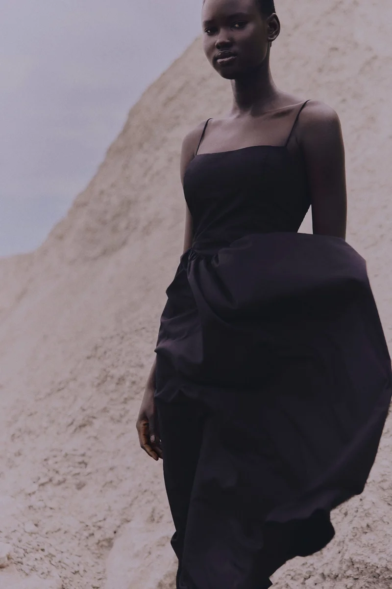 H&M Printed cotton dress