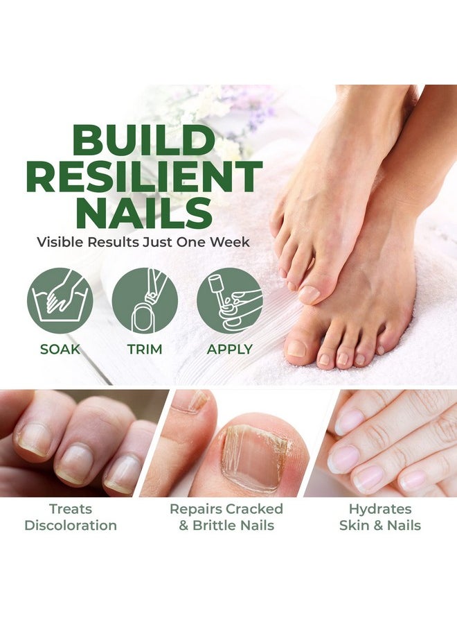 Perfecto - Toenail Treatment With Tea Tree Oil Fingernail And Toe Nail Treatment Extra Strength Nail Repair Foot Nail Treatment Renews Foot Yellow & Cracked Nails - Image 1