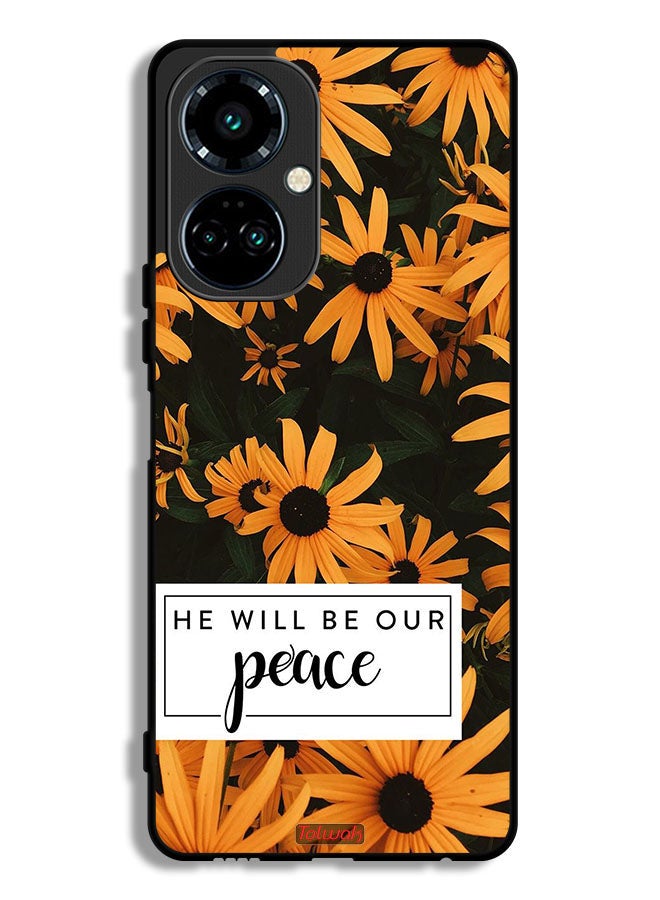 Tolwak Tecno Camon 19 Protective Case Cover He Will Be Our Peace - Image 1
