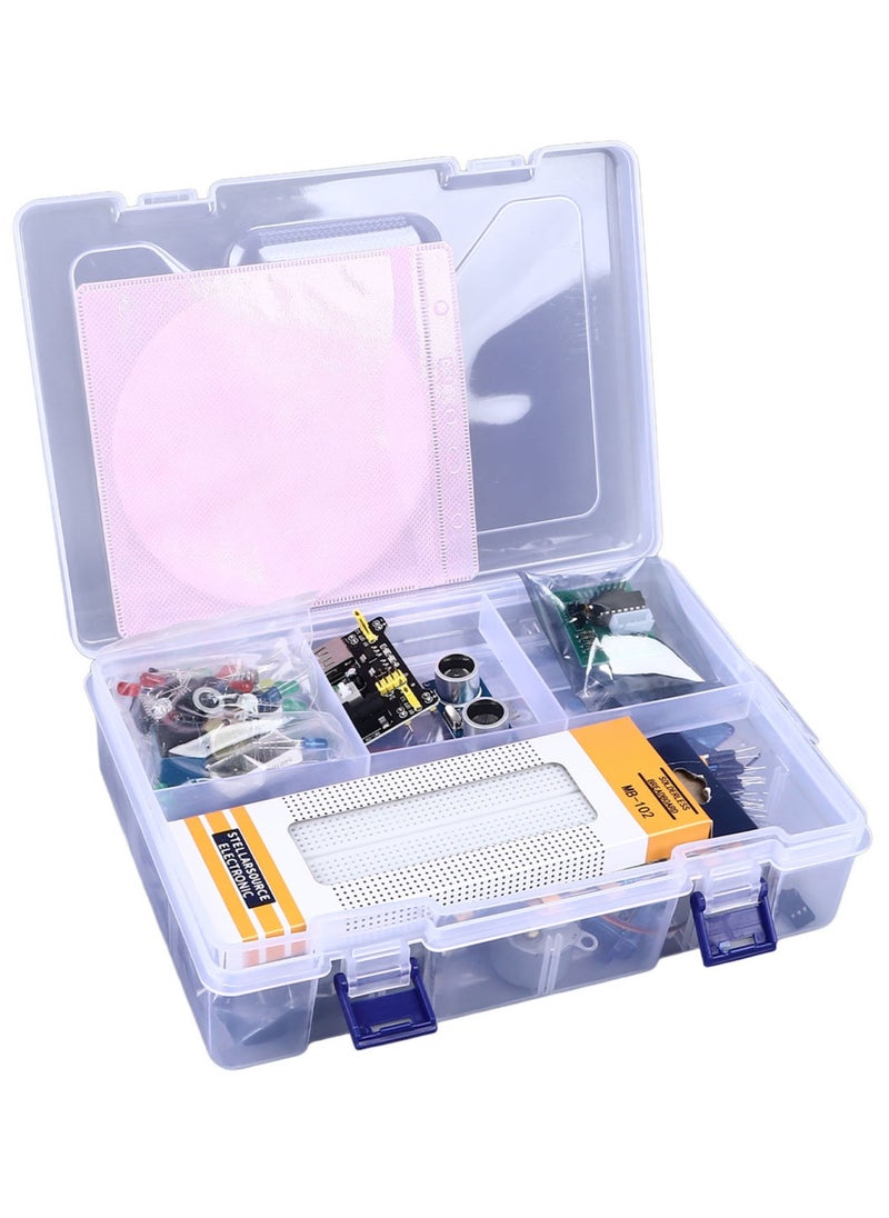 Generic Electronic Component Kit 830 Breadboard LED Buzzer Resistor Temp Humidity Sensor Electronics Starter Kit  - Image 2